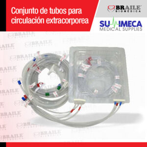 Conjunto de Tubos para Circulación Extracorpórea