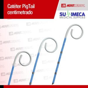 Catéter PigTail Centimetrado
